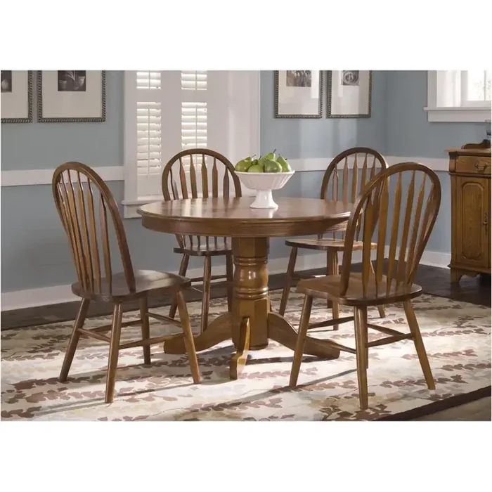 10-t510 Liberty Furniture Nostalgia Round Pedestal Table