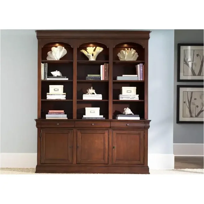 101-ho200t Liberty Furniture Louis Executive Bookcase Top