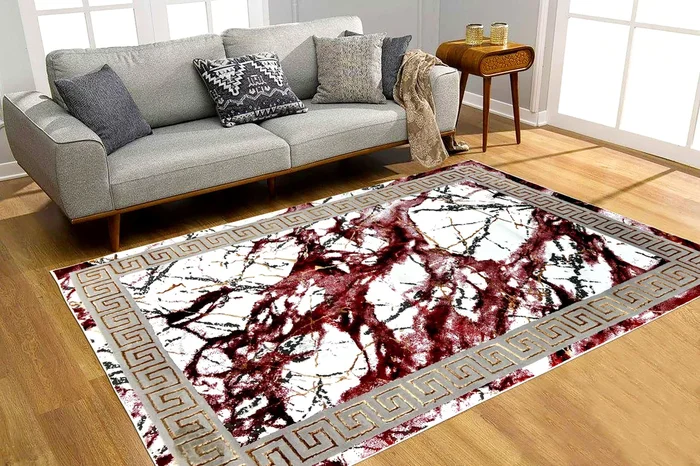 1042 Red – Marble
