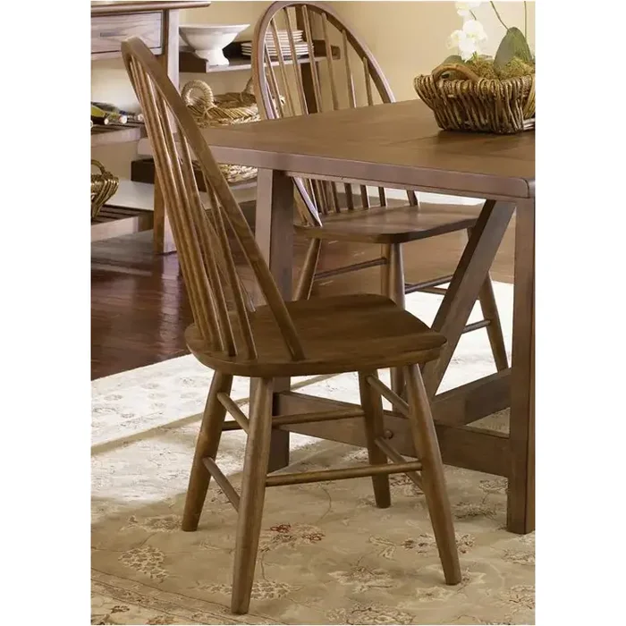 139-c1000s Liberty Furniture Farmhouse Windsor Back Side Chair