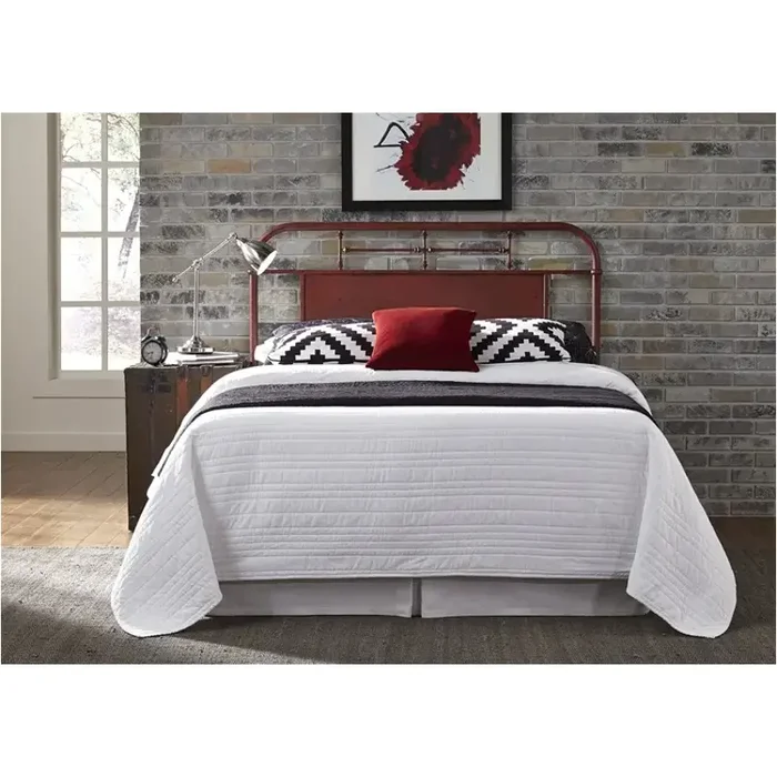 179-br17h-r Liberty Furniture Vintage Series Youth Full Metal Bed- Red