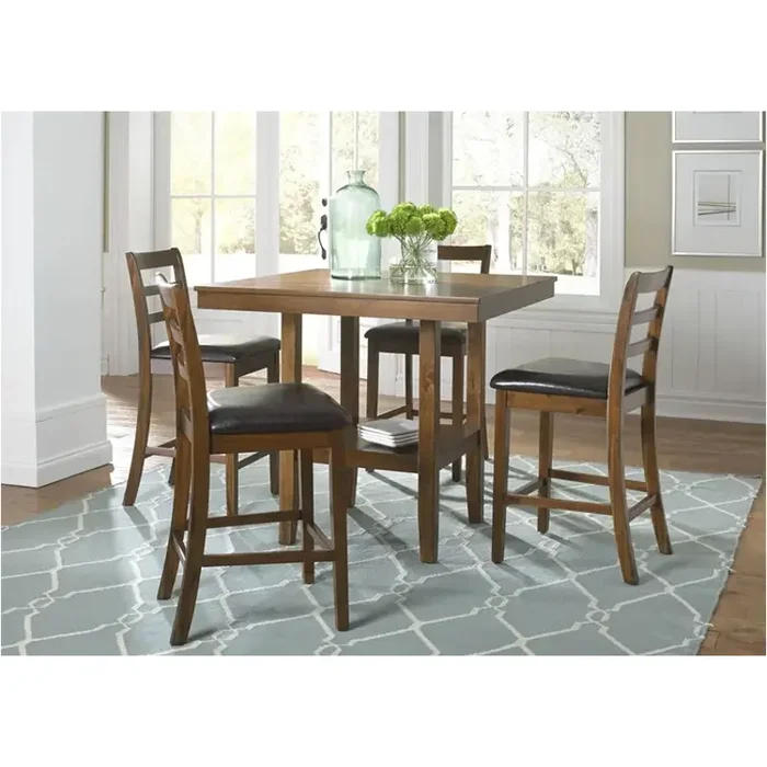 22-cd-5gts Liberty Furniture Tucson Ii 5 Piece Gathering Table Set