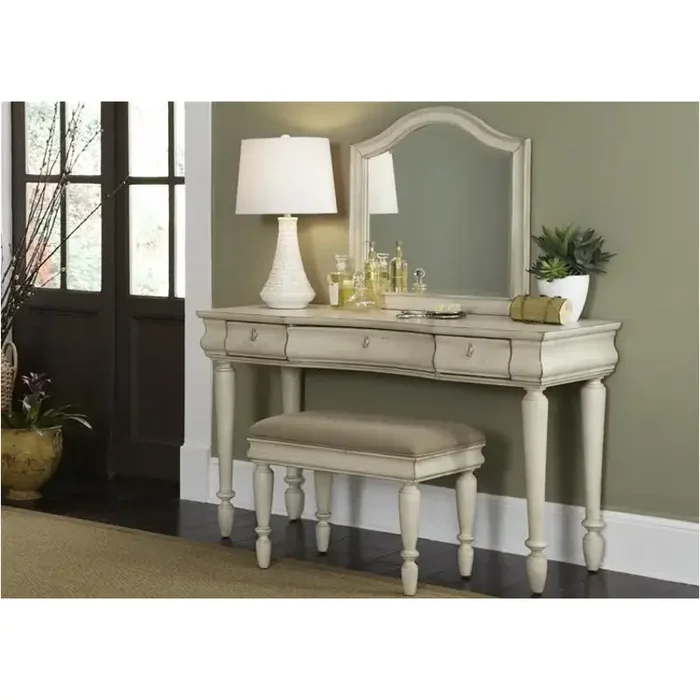 689-br99 Liberty Furniture Rustic Traditions Ii Vanity Bench