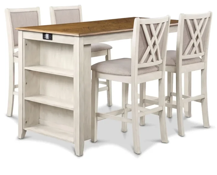 Amory 5 Pc. Rectangle Counter Height Dining Set