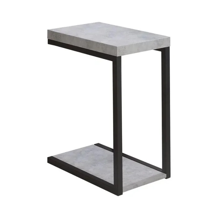 Beck – Engineered Wood C-Shape Sofa Side Table