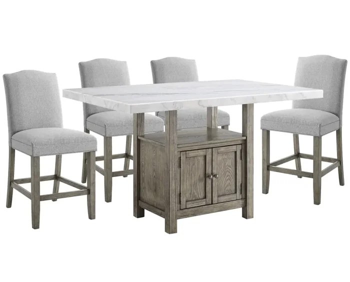 Ghent II 5 Pc. Counter Height Set