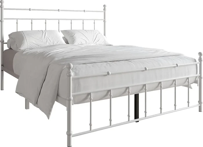 Griffincast White Colors,White Twin Bed