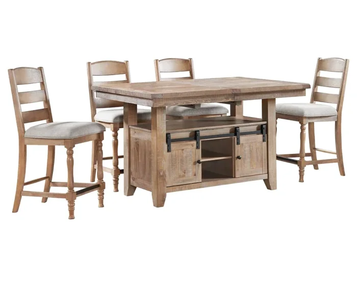 Hidalgo 5 Pc. 72″ Counter Height Dining Set