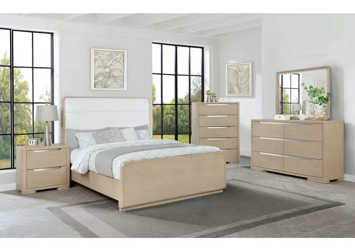 Ladera 5-piece California King Bedroom Set Light Elm