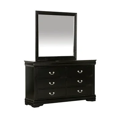 LOUIS PHILIPPE Dresser, Black / FM7866BK-D