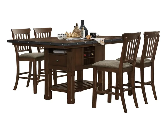 Pratt 5 Pc. Counter Height Set