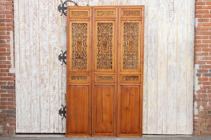 Set of 3, Early 20th Century Chinese See-Through Panels (Trade)