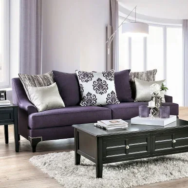 SISSETON Sofa, Purple / SM2208-SF