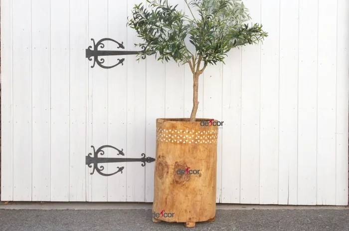 Tall Antique Tribal Planter From Nagaland
