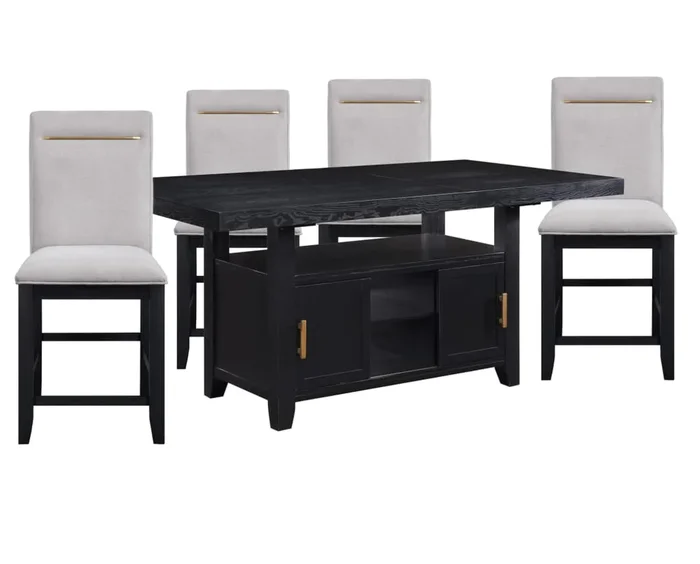 Ymir 5 Pc. Storage Counter Height Set